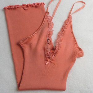 Banana Republic - Orange Silk stretch Camisole - Sz S NWOT